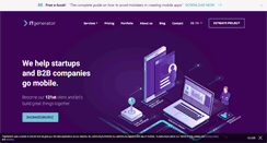 Desktop Screenshot of itgenerator.com